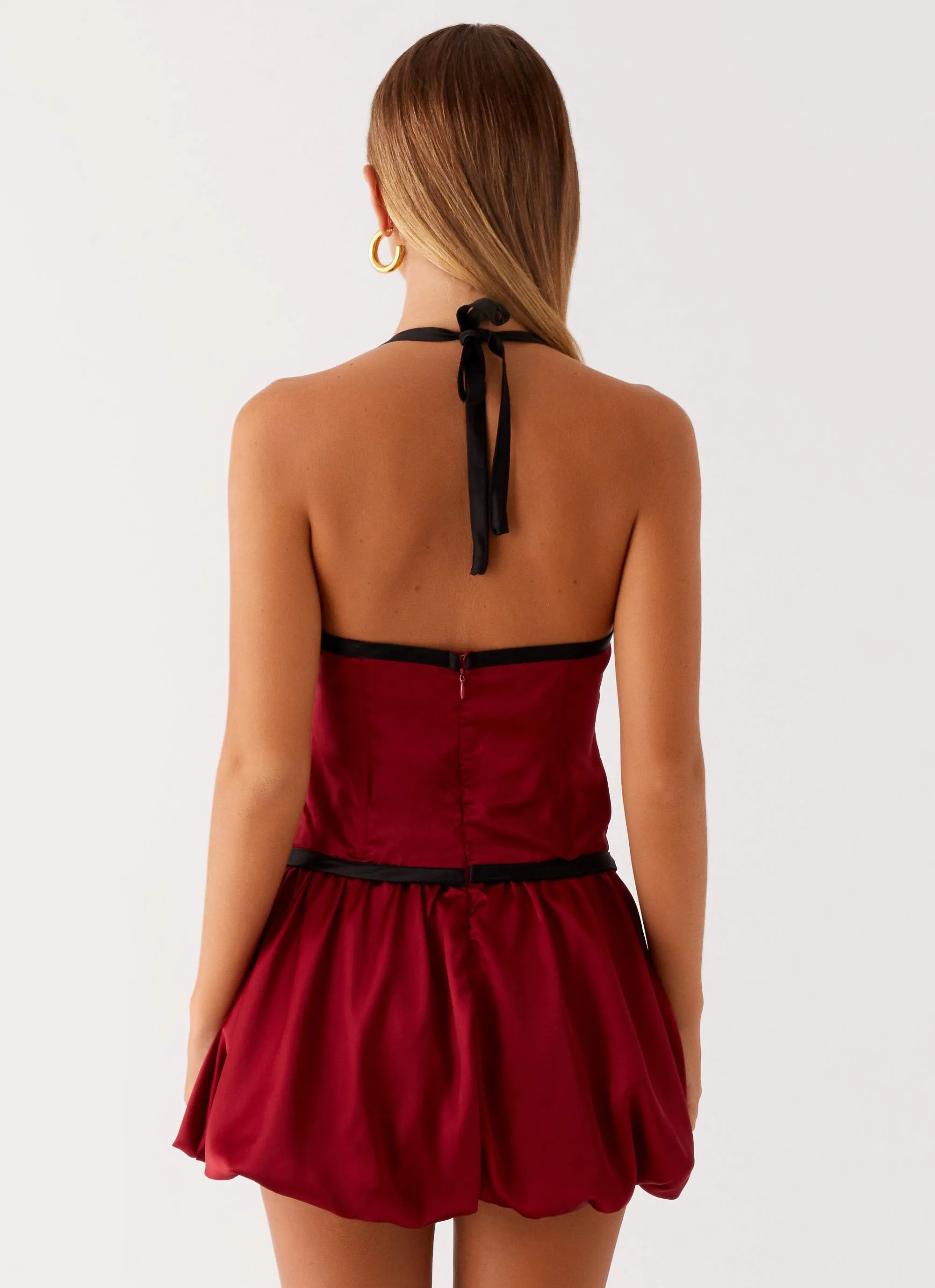 Pacific Mini Dress - Red