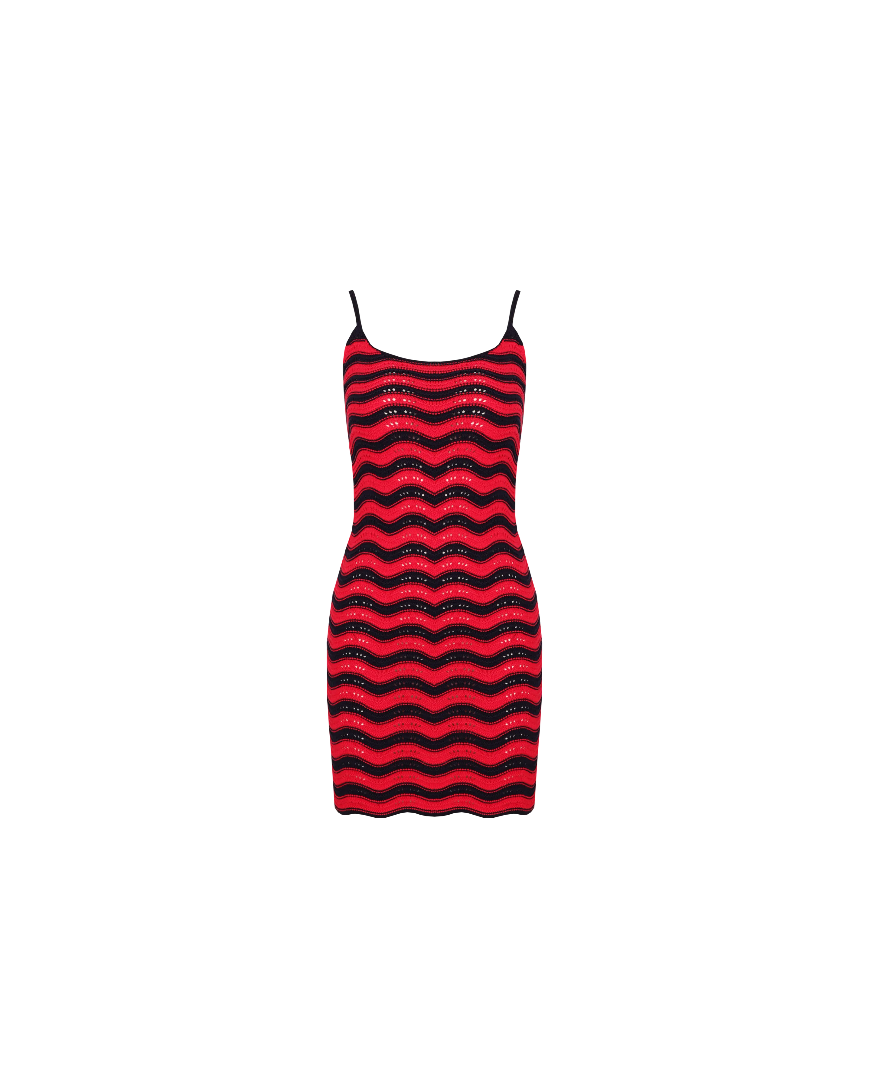 PARADISO MINI DRESS NAVY STRAWBERRY
