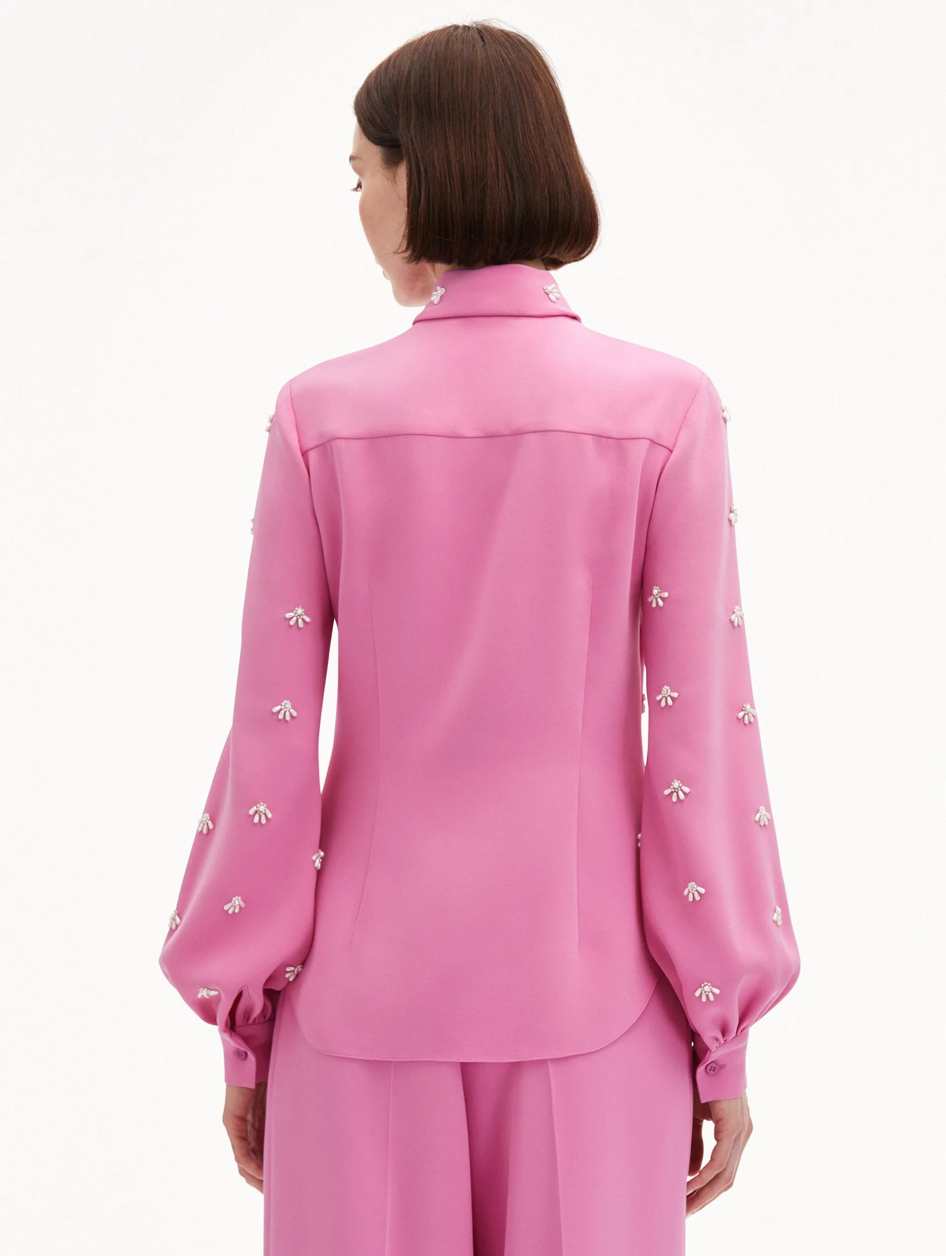 Pearl Cabochon Blouse