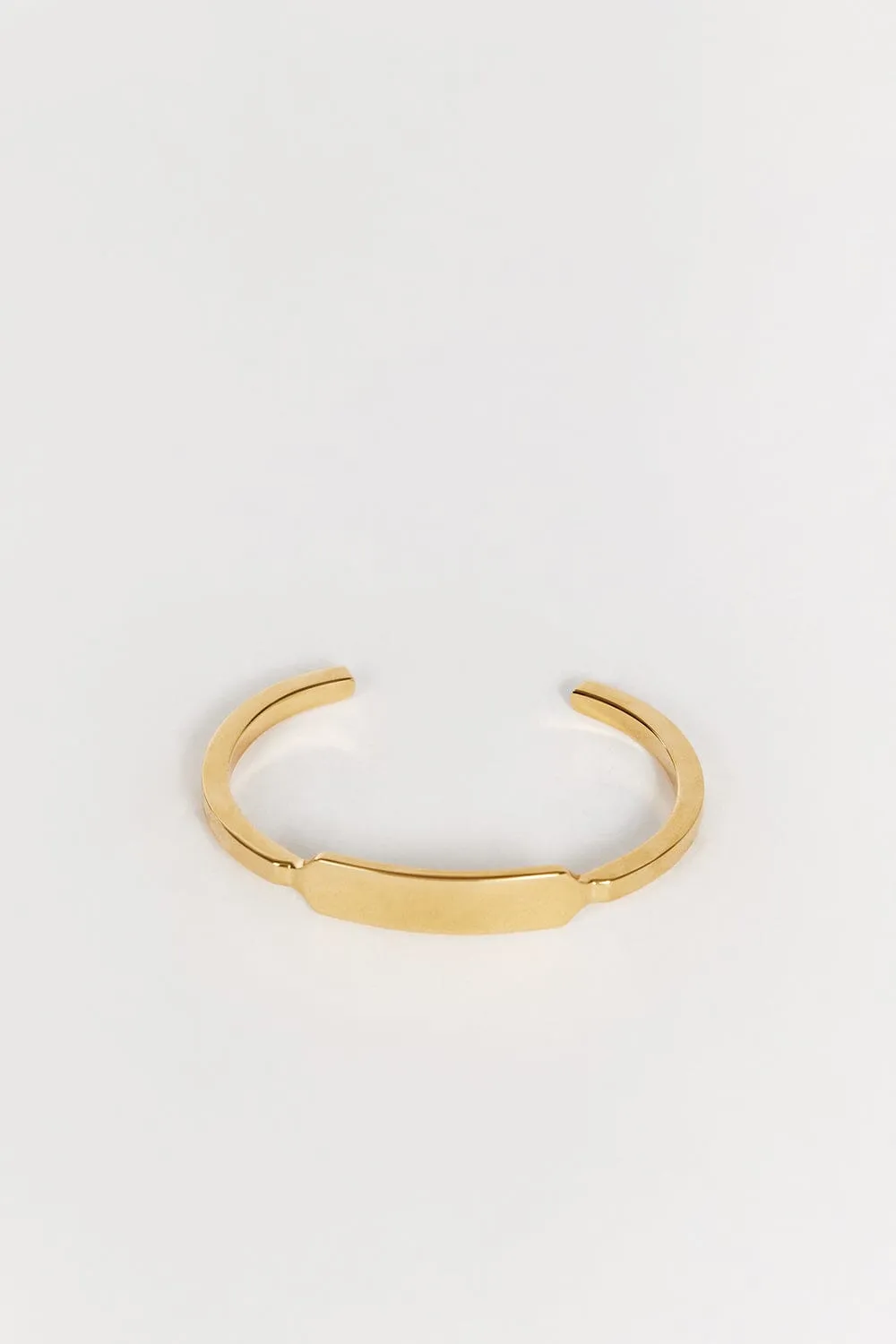 PORTER DYLAN TAG GOLD CUFF