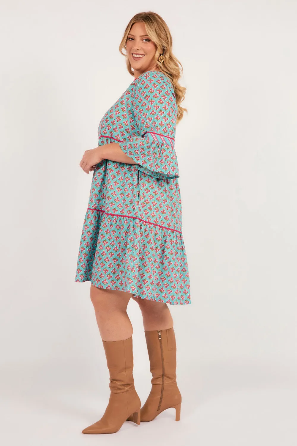 Scout Bell Sleeve Dress in Florence