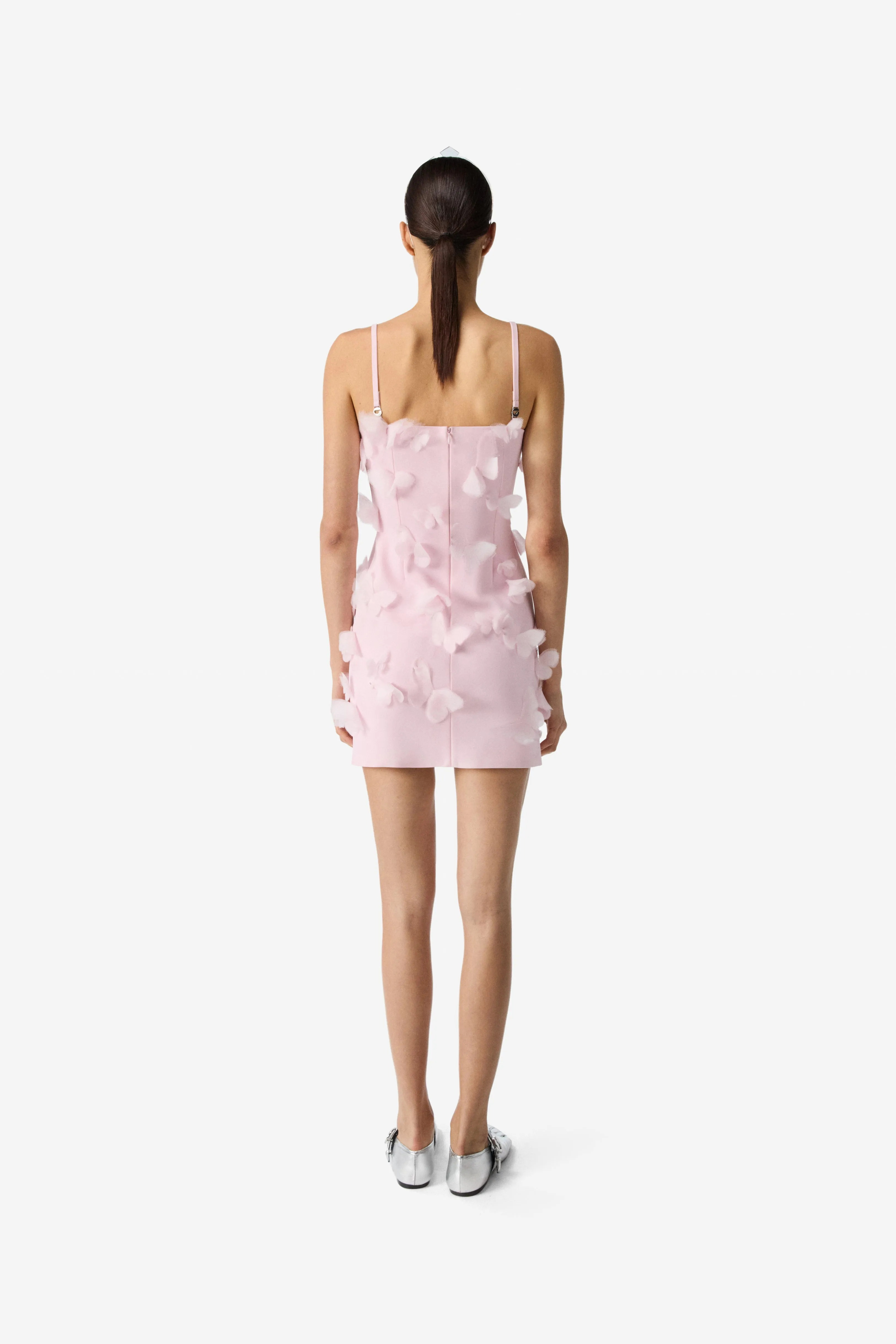 Scuba Butterfly Slip Dress