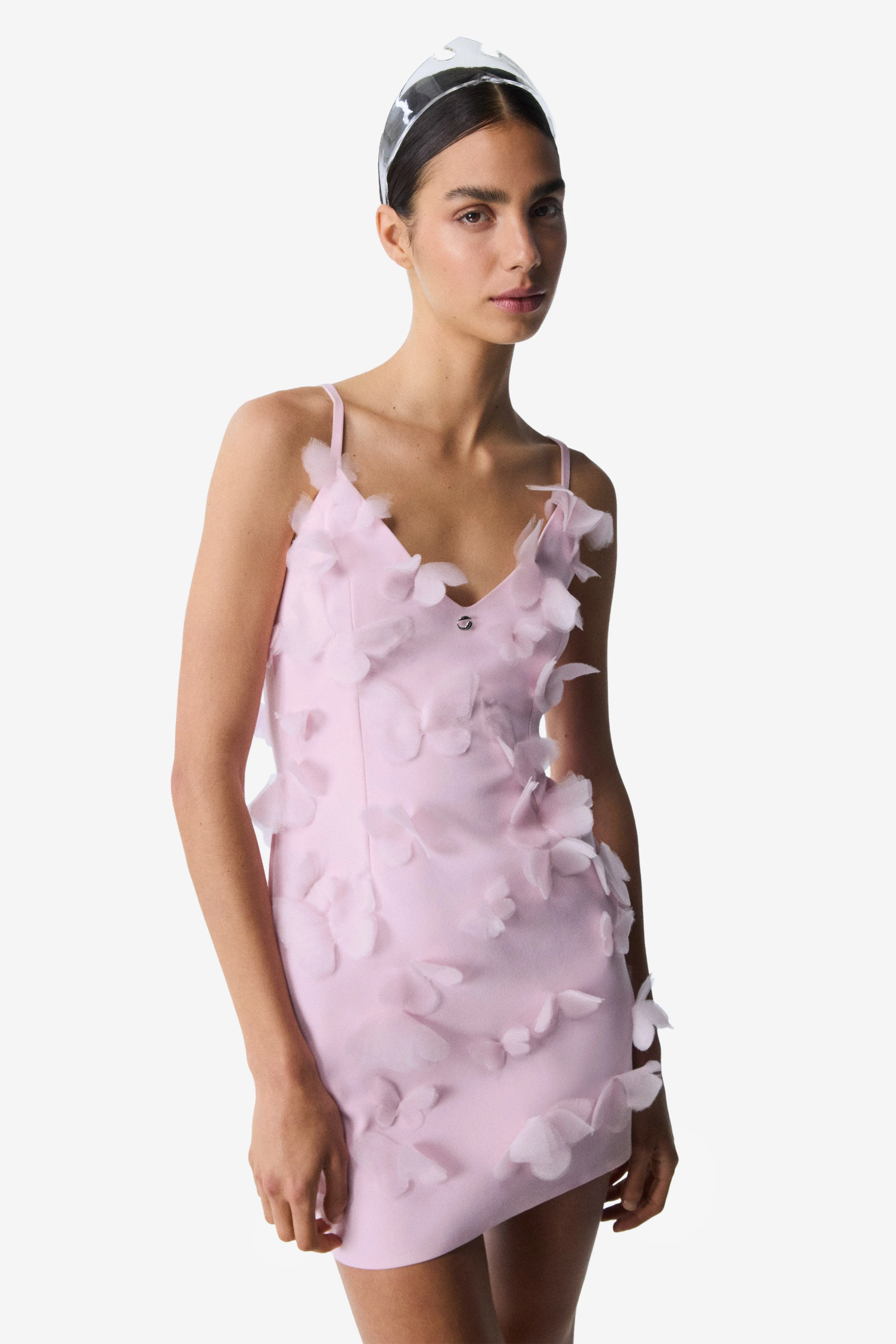 Scuba Butterfly Slip Dress
