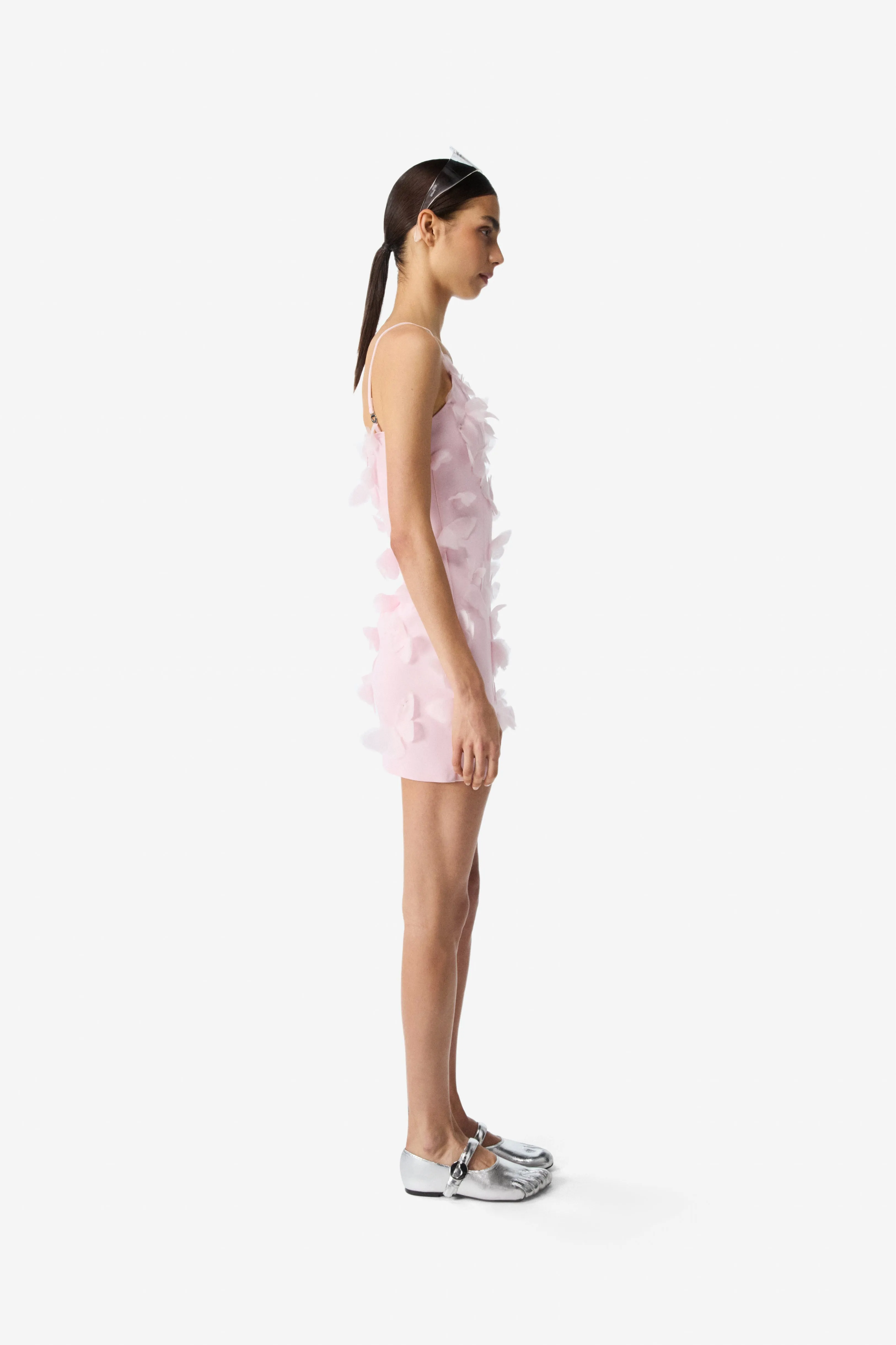 Scuba Butterfly Slip Dress