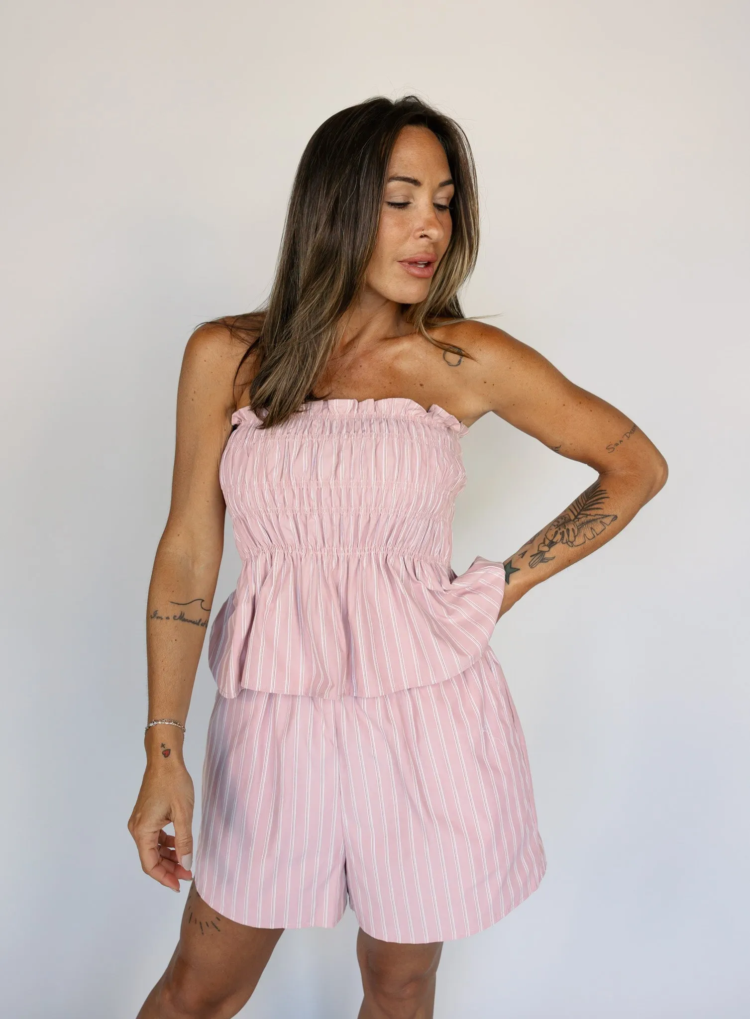 So Lively Strapless Top