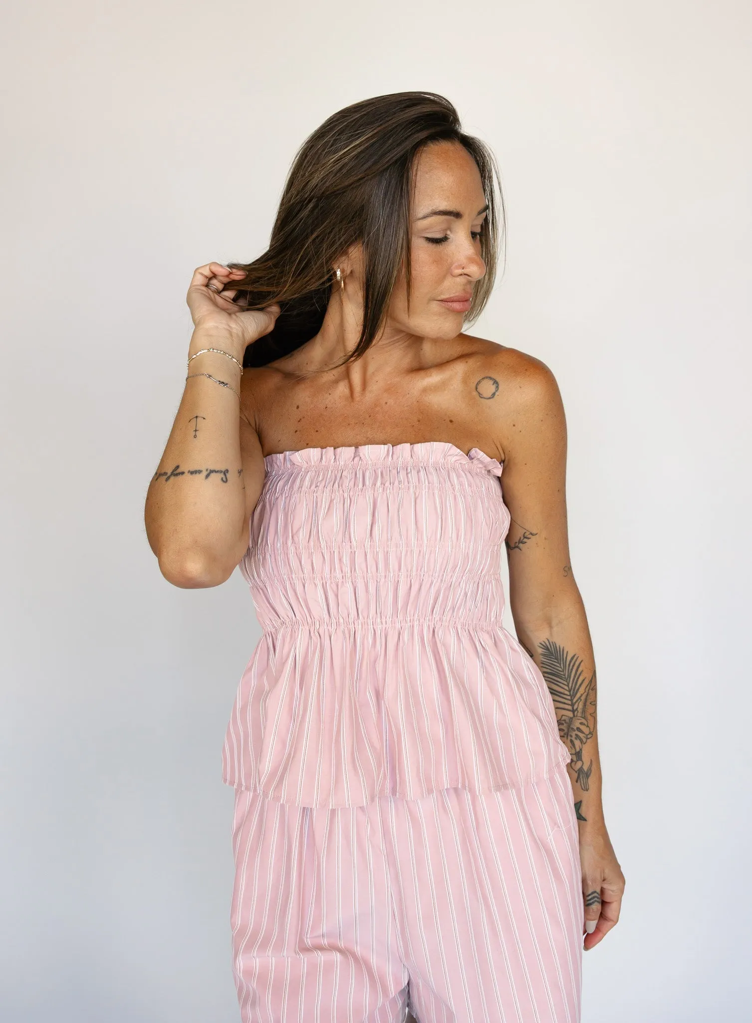 So Lively Strapless Top