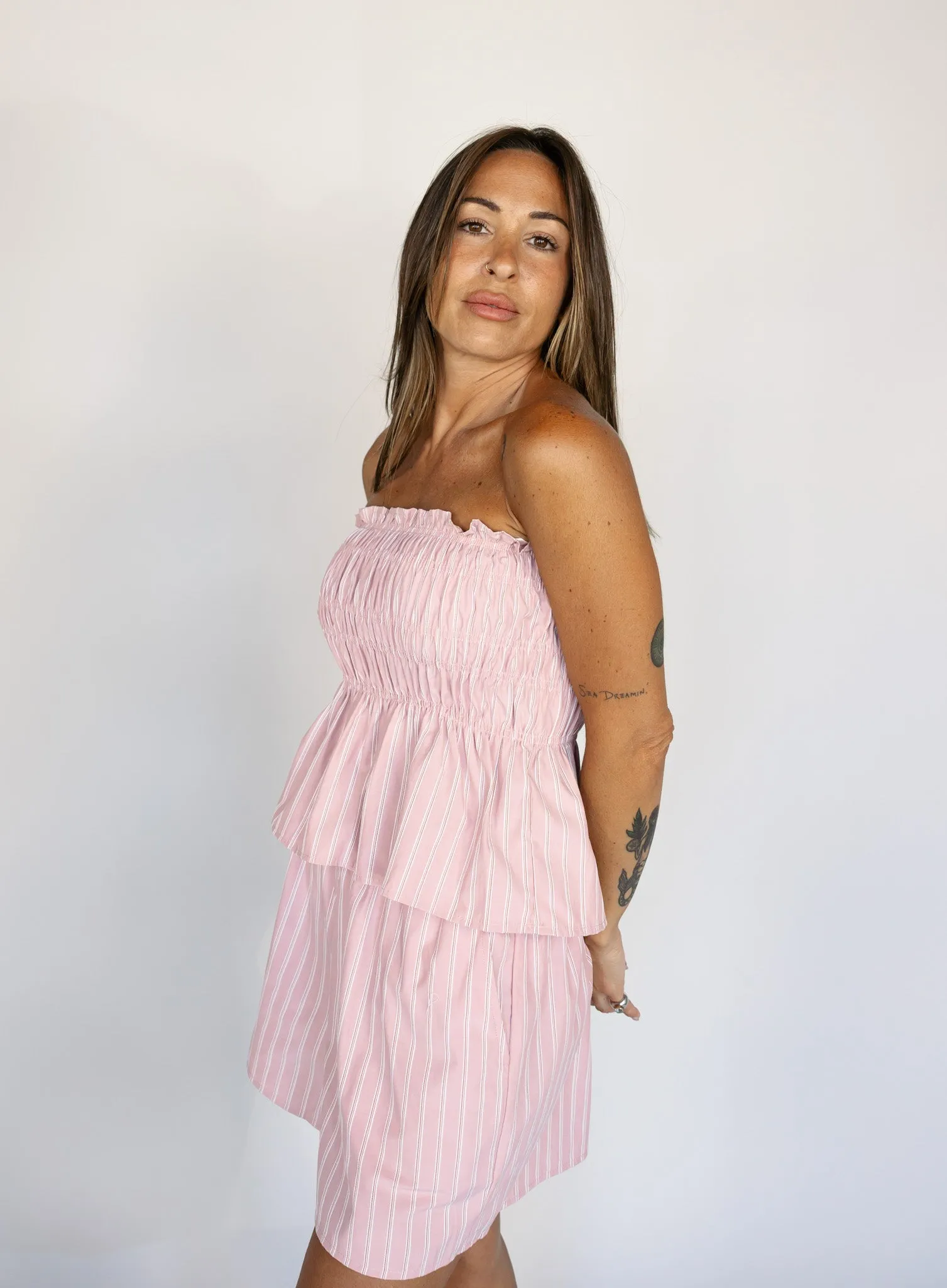So Lively Strapless Top