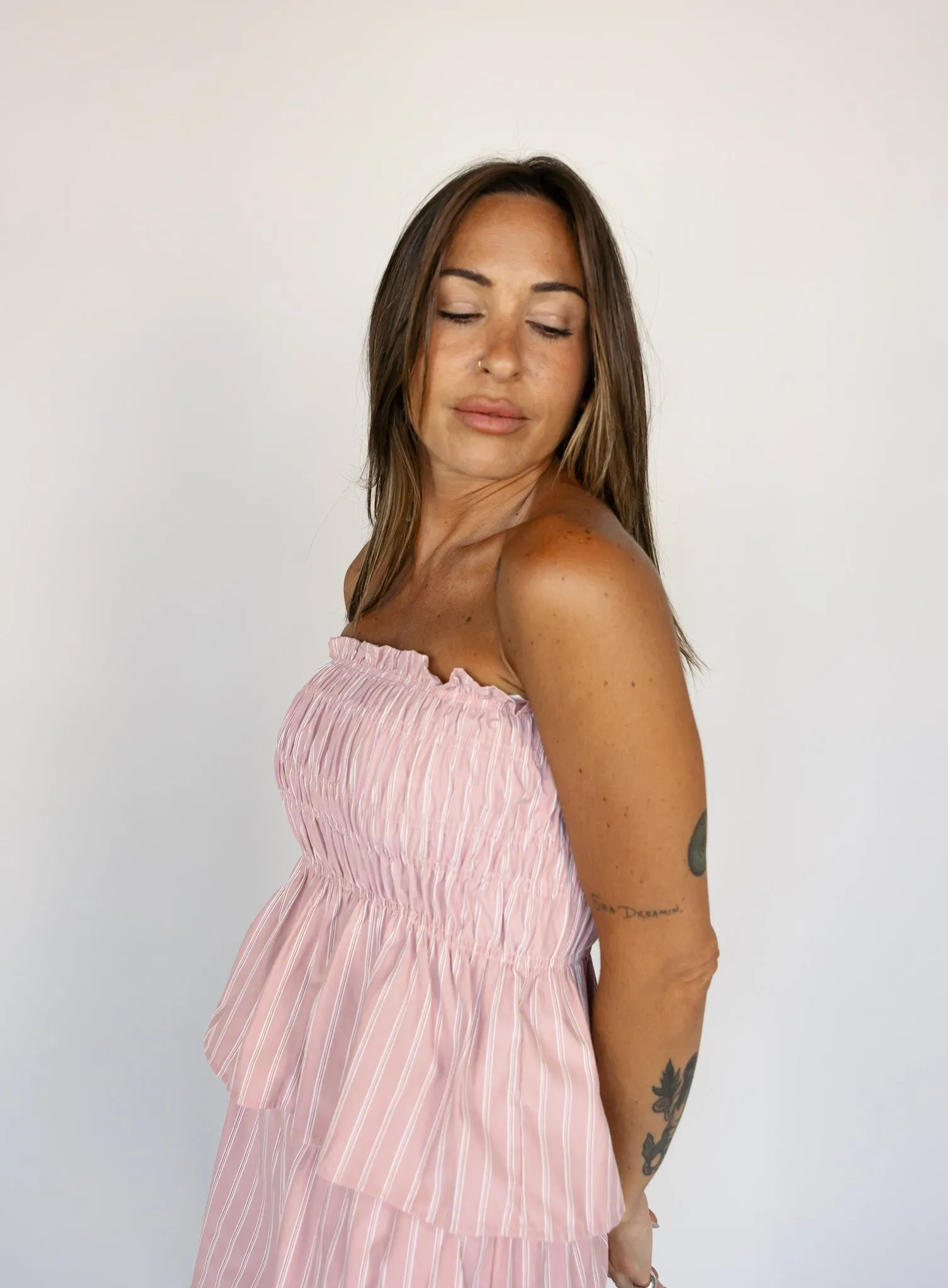 So Lively Strapless Top