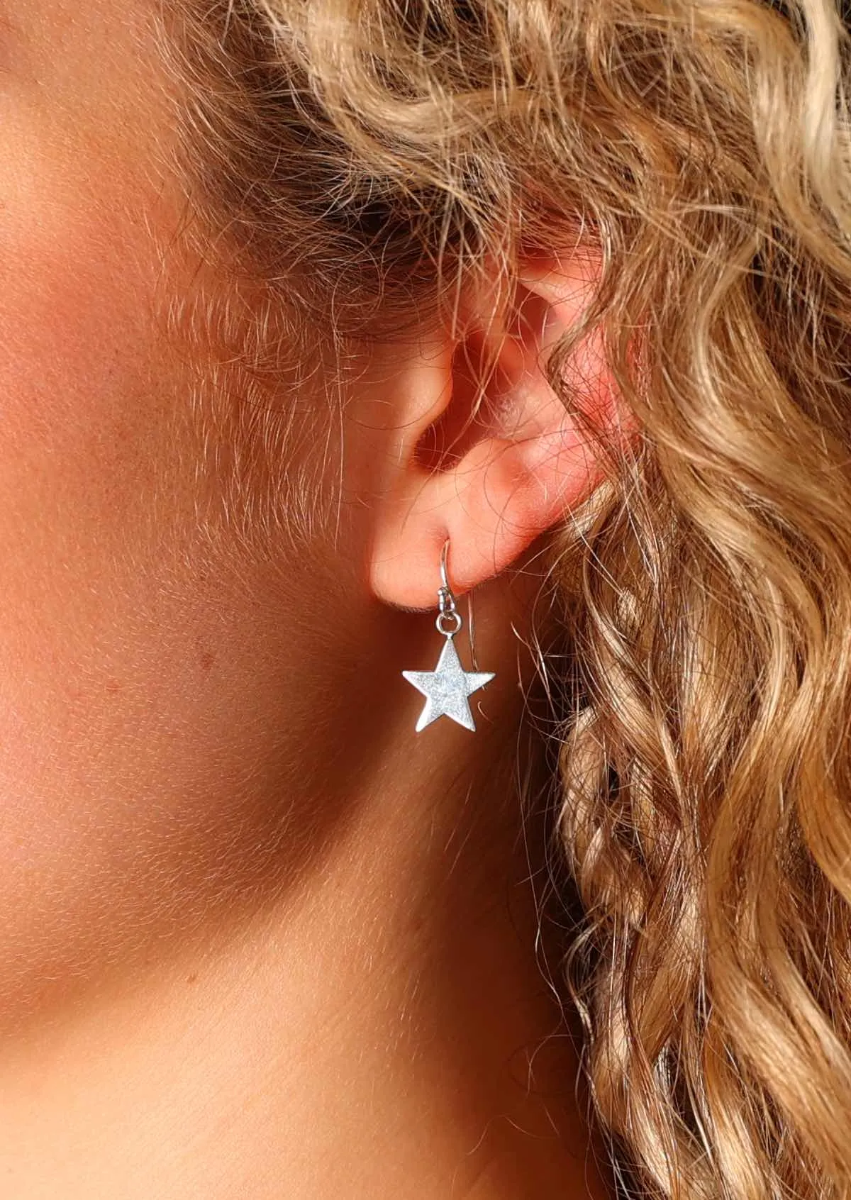 Starlight Starbright Silver Earrings