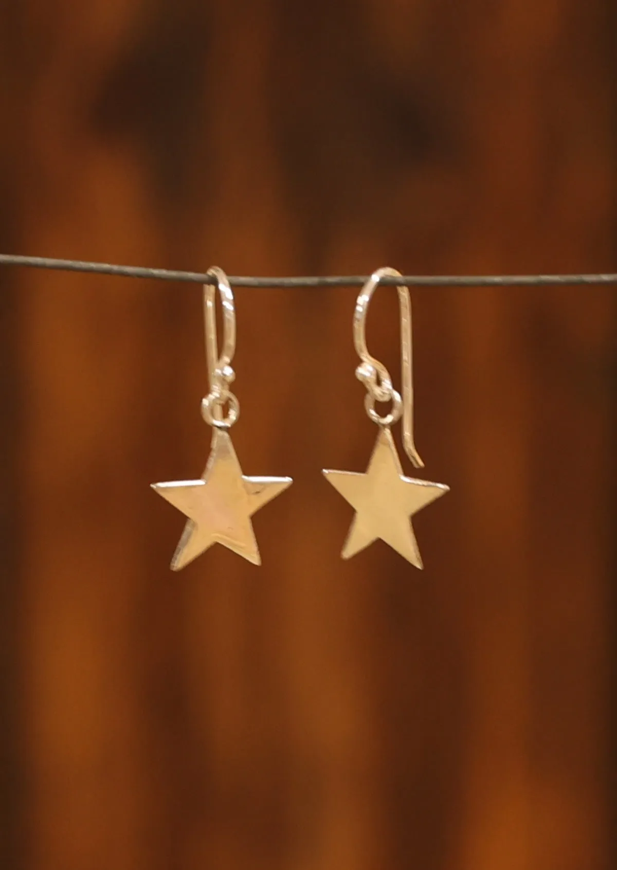 Starlight Starbright Silver Earrings