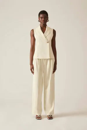 Suit Cream Vest