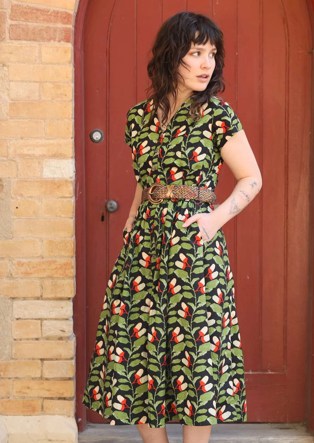 Vivien Dress Oak