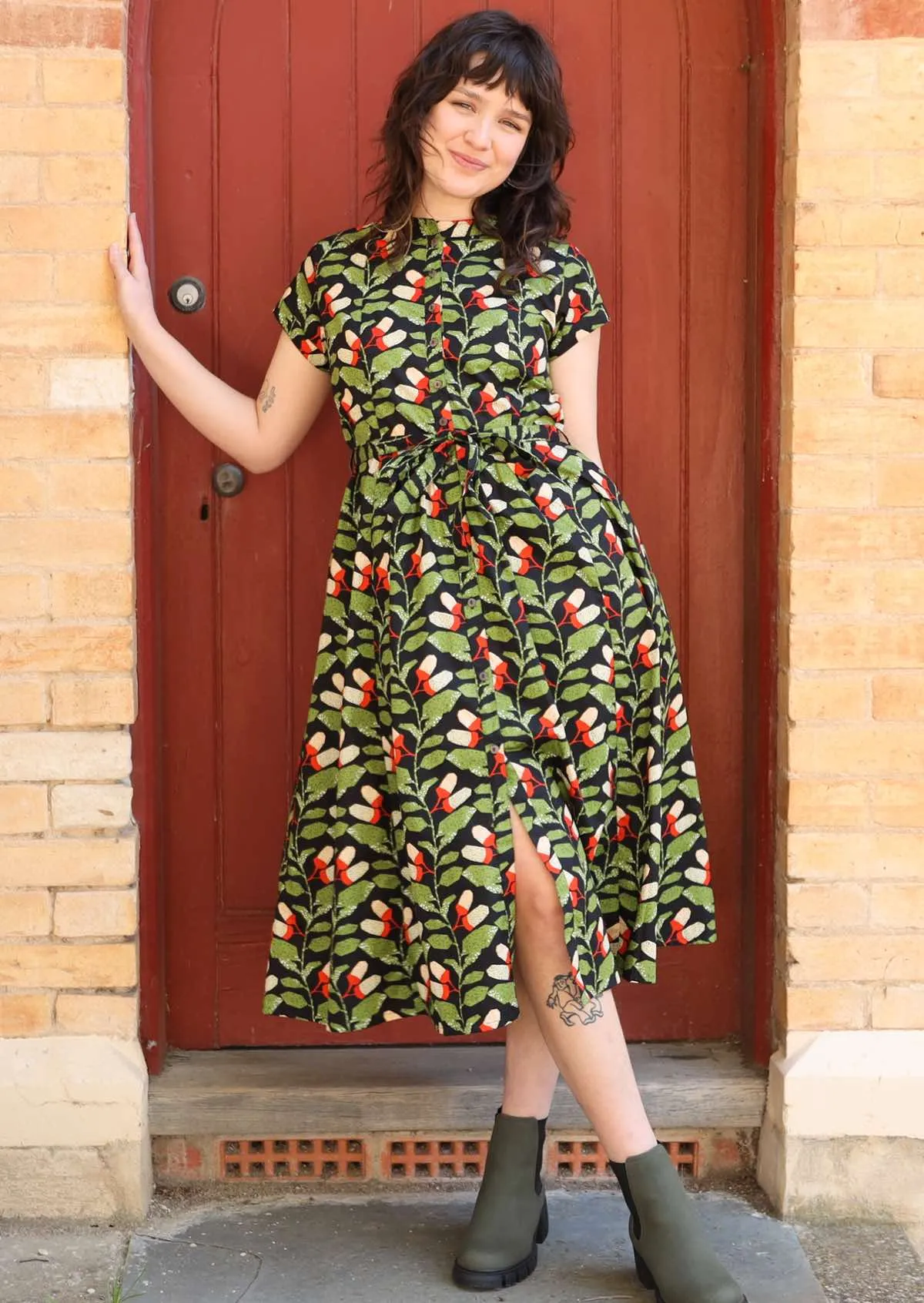 Vivien Dress Oak