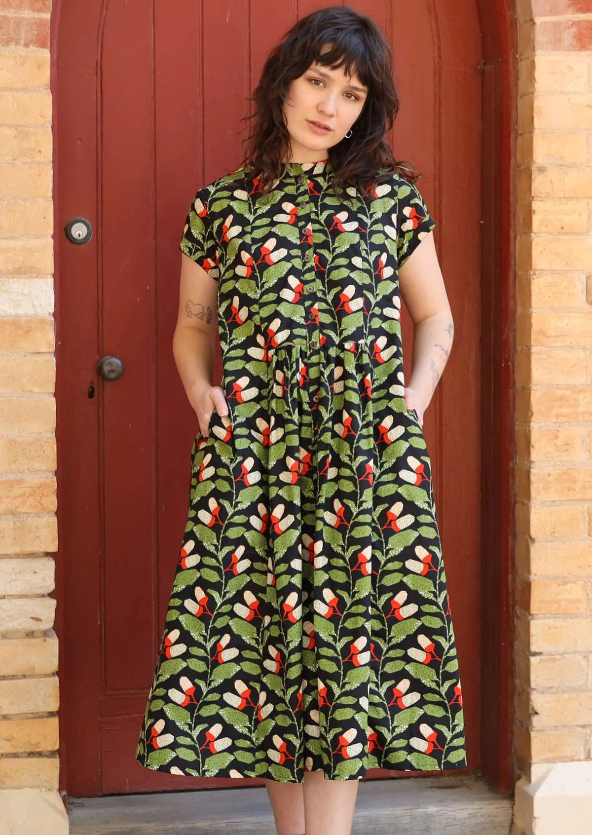 Vivien Dress Oak