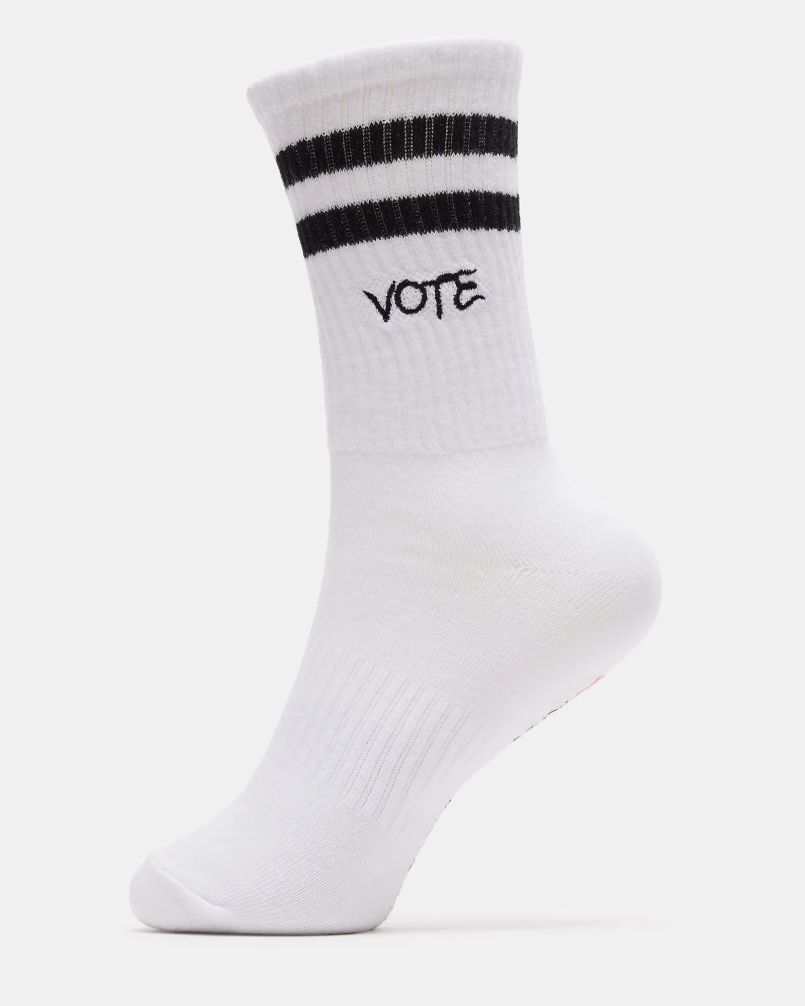 VOTE SOCKS WHITE